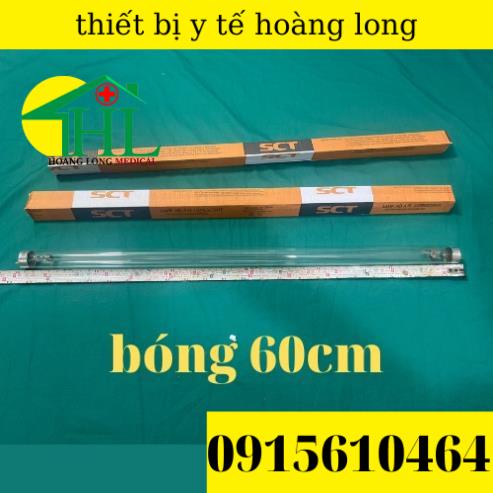 [Com Bo Máng + Bóng UV 60cm ] Đèn Cực Tím Diệt Khuẩn Không Khí Inox Việt Nam