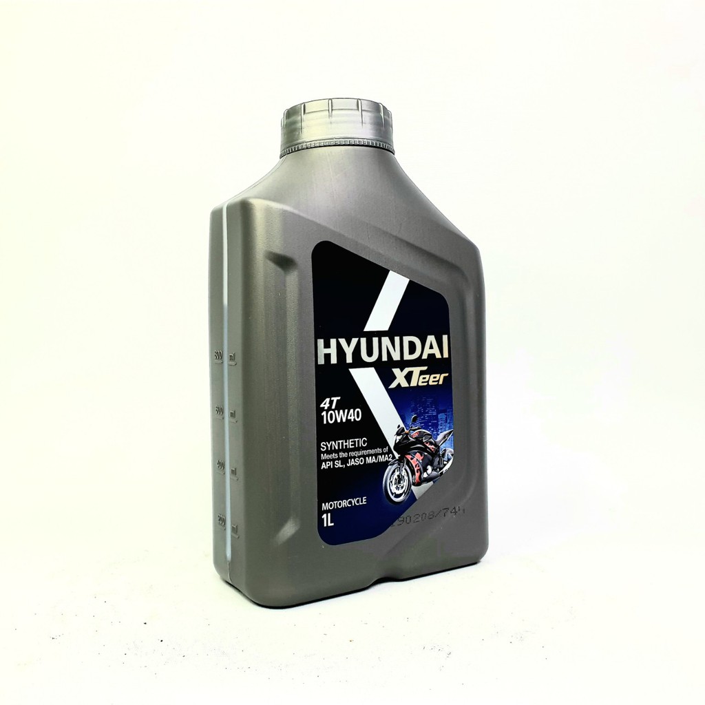 [Tặng phễu] Nhớt dùng cho xe máy cao cấp Hyundai Xteer 4T 10W40 1L