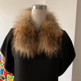 (Hàng mới về) Lông thú thật gắn mũ áo khoác cao cấp mới về thêm sl ít