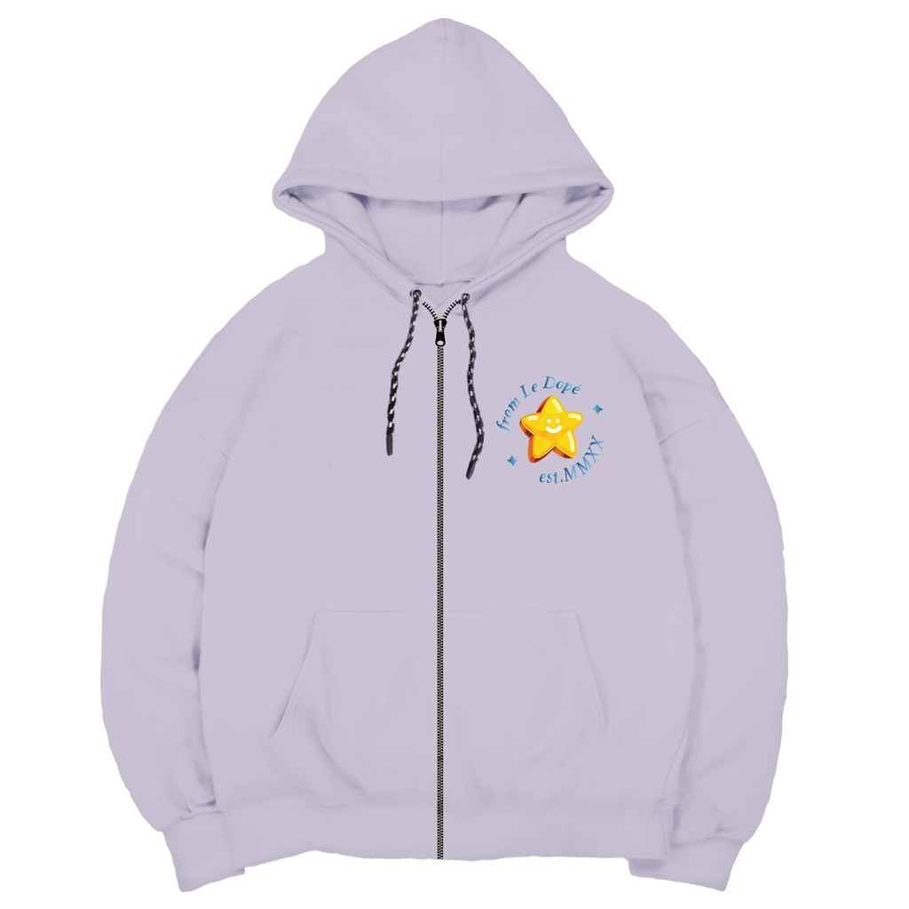 [Siêu Sale] [Chính hãng] áo khoác nỉ Le Dopé hoodie có zip | BigBuy360 - bigbuy360.vn