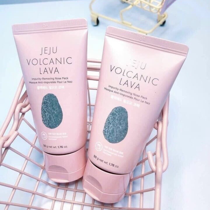 Gel lột mụn đầu đen Jeju Volcanic Lava The Face Shop