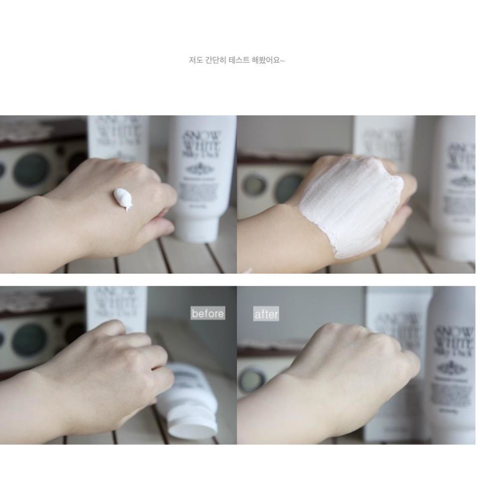 Kem Tắm Trắng Snow White Milky Pack