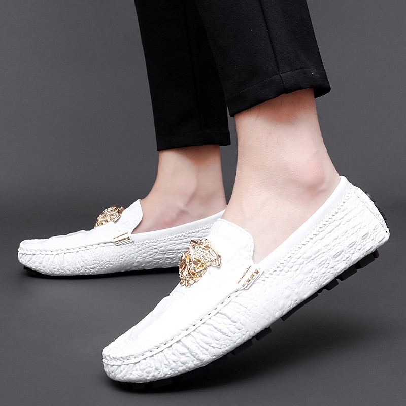 Giày Lười Da Thời Trang Dành Cho Nam, Size 37-46