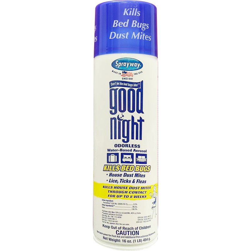 Chai Diệt Bọ chét, chấy, rận, bọ chó mèo Sprayway Goodnight 003