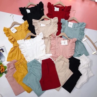 Sét bộ đũi cánh tiên + quần lỡ