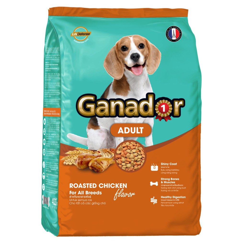 Thức ăn cho chó trưởng thành vị gà nướng Ganador roasted chicken 3kg