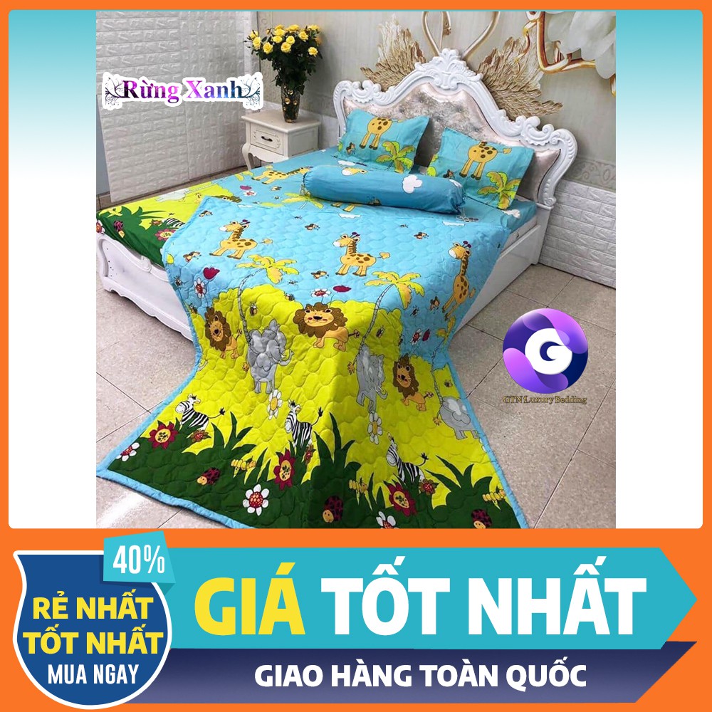 Bộ chăn ga vỏ gối Rừng Xanh vẻ đẹp của thiên nhiên - Đủ mọi kích thước