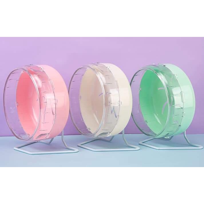 Wheel Silent 23cm cho hamster, sóc, nhím...