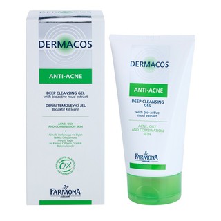 Sữa rửa mặt dịu nhẹ cho da dầu mụn Dermacos 150ml