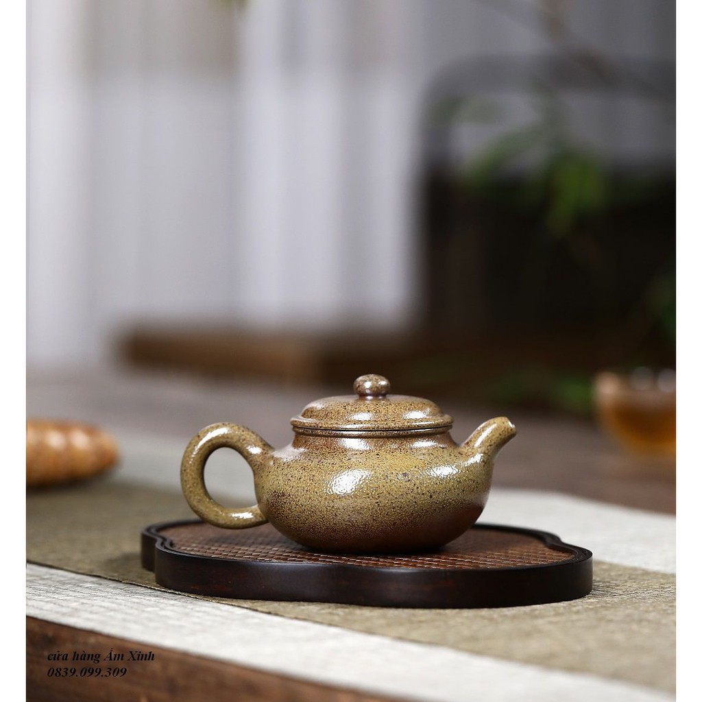 Ấm Tử Sa Nghi Hưng Phỏng Cổ 180 ml (Đoạn Nê Thiêu Sài)