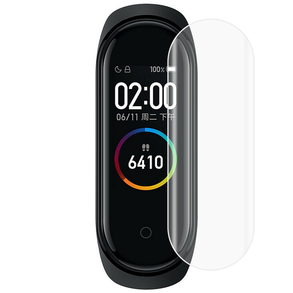 1/5 Miếng dán TPU bảo vệ mặt vòng tay thông minh Xiaomi Mi Band 4