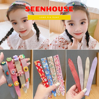 Băng đô Dán Tóc Mái đính hoa cho bé nhiều mẫu xinh