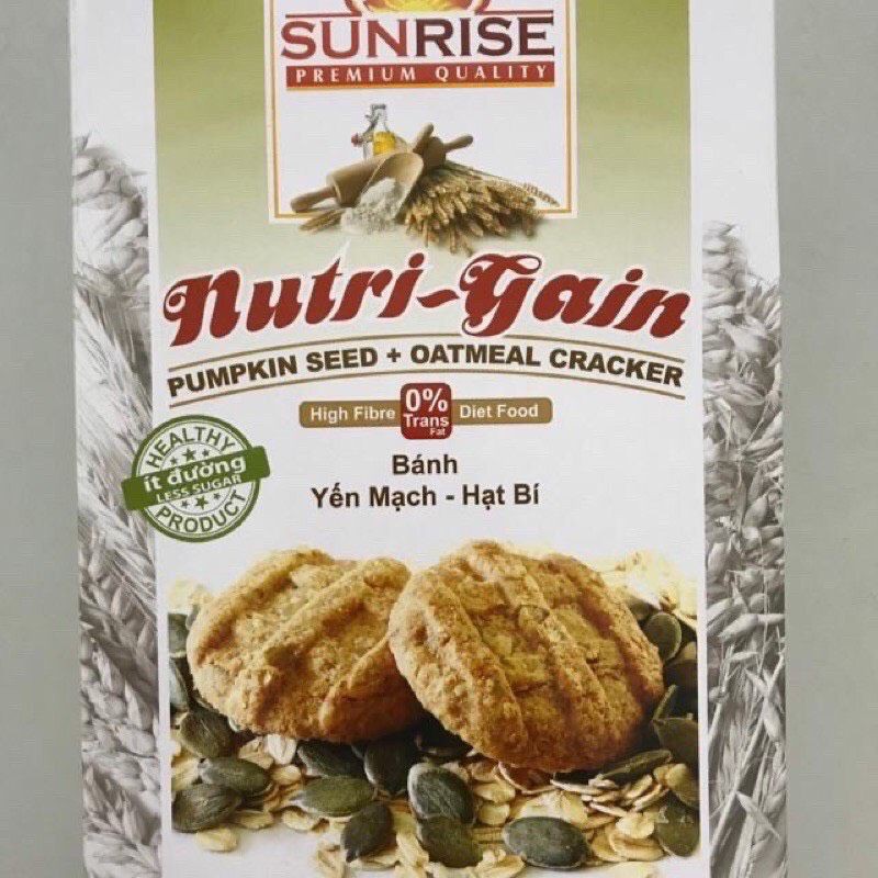 bánh yến mạch ngũ cốc NUTRI GAIN