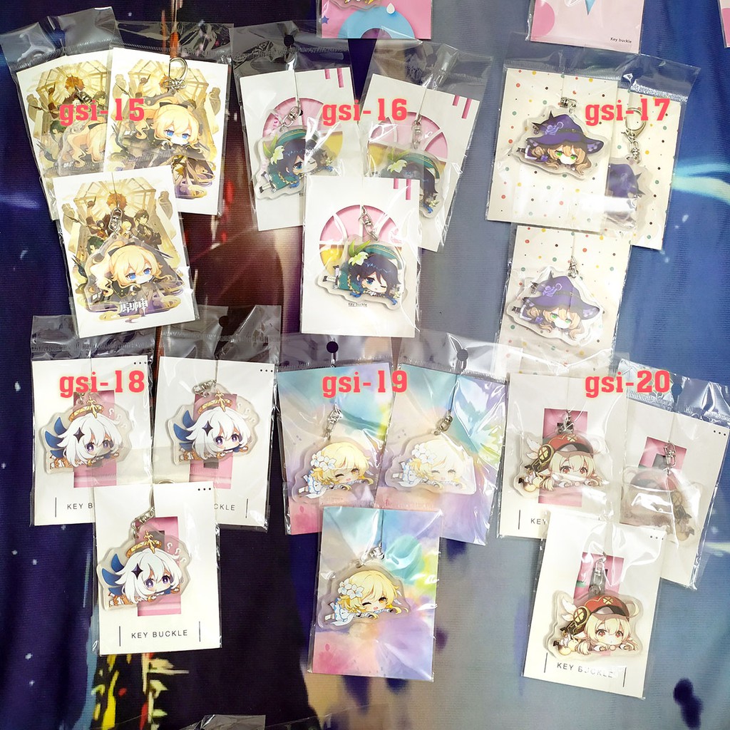 Móc khóa Genshin Impact