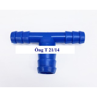 ỐNG NỐI CHỮ T 21/14 phụ kiện oxy đáy ( TÚI 50 CÁI)