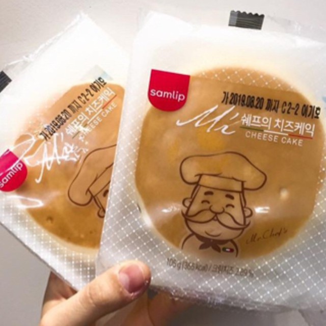 COMBO 10 bánh phô mai ông già Mr. Chef’s (Hàn Quốc)