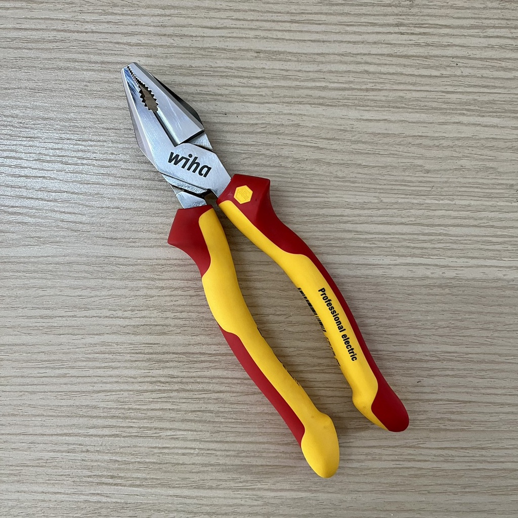 Kìm đa năng cách điện 1000v Wiha 26711 - Wiha 26714 Germany  200mm - Hàng chính hãng