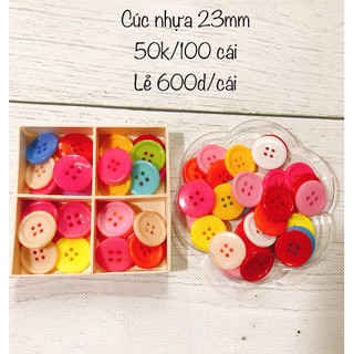 Cúc nhựa 23mm