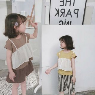 Set bộ bé gái vải thun- c nghi ng