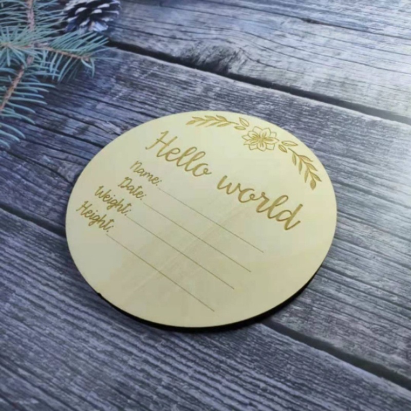 Bộ Thẻ Ghi Âm Dùng Làm Đạo Cụ Chụp Ảnh Kỷ Niệm Cho Bé Sơ Sinh