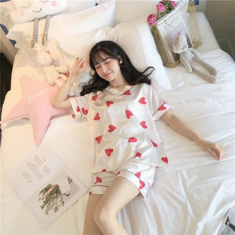 Bộ ngủ siêu đáng yêu,chất liệu lụa cực mát ạ | BigBuy360 - bigbuy360.vn