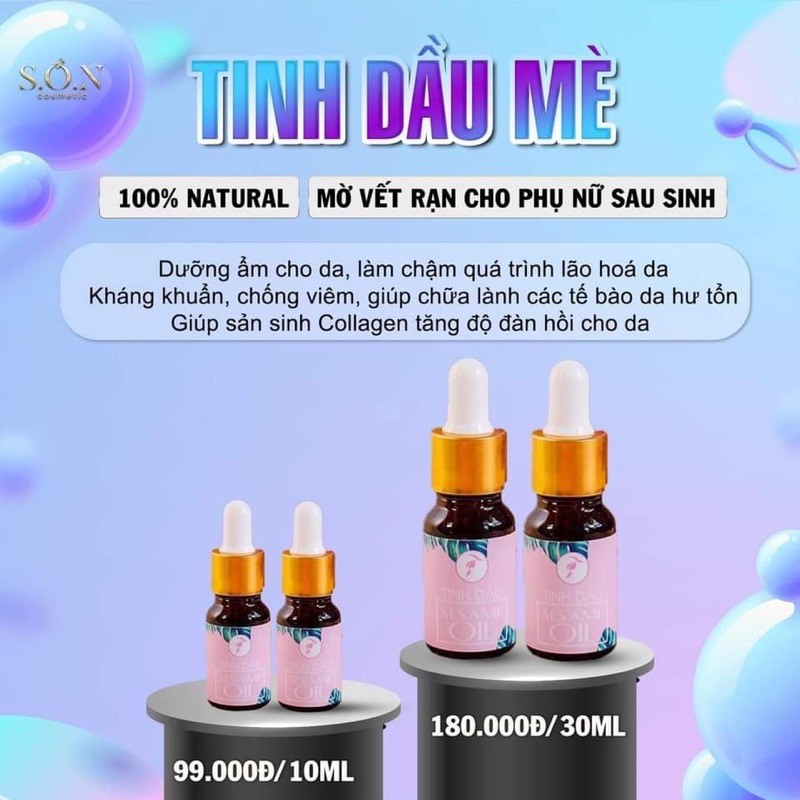 ( GIÁ SỐC ) Serum Tinh Dầu Mè Tóc Tiên Chai lớn 30ml