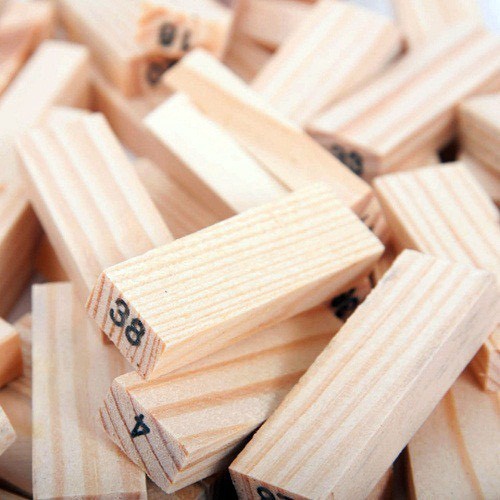 Bộ Trò Chơi Rút Gỗ 54 Thanh Wiss Toy, đồ chơi thông minh Doli Kids