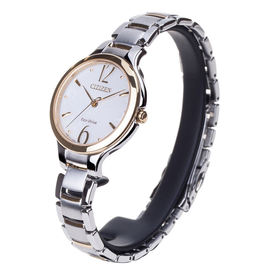Đồng Hồ Nữ Citizen Dây Thép Không Gỉ EP5994-59A - Mặt Trắng (Sapphire)