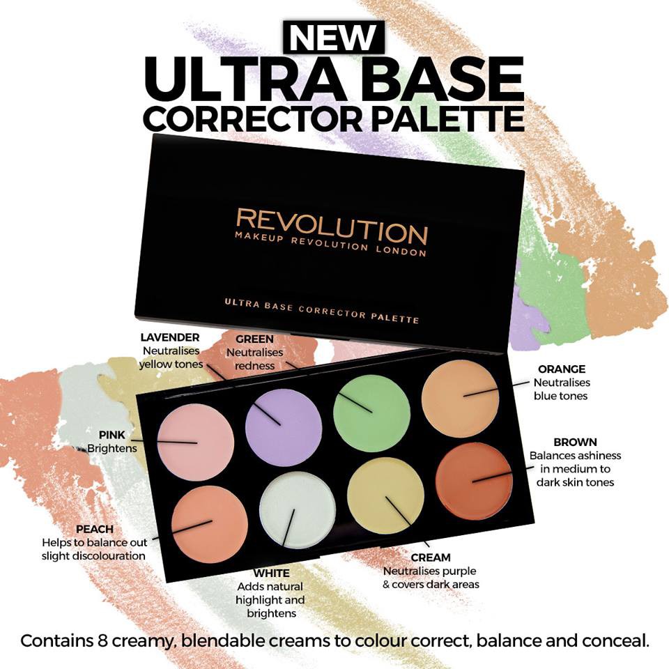 BẢNG CHE KHUYẾT ĐIỂM REVOLUTION ULTRA BASE CORRECTOR CHÍNH HÃNG