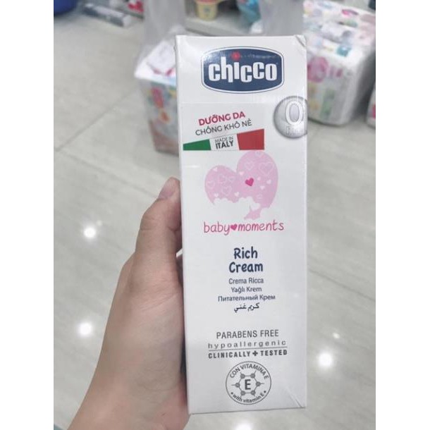 Kem dưỡng ẩm chicco Rich Cream