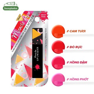 Son kem bóng Miracle Apo Lip Lacquer 3ml (bao bì mới)