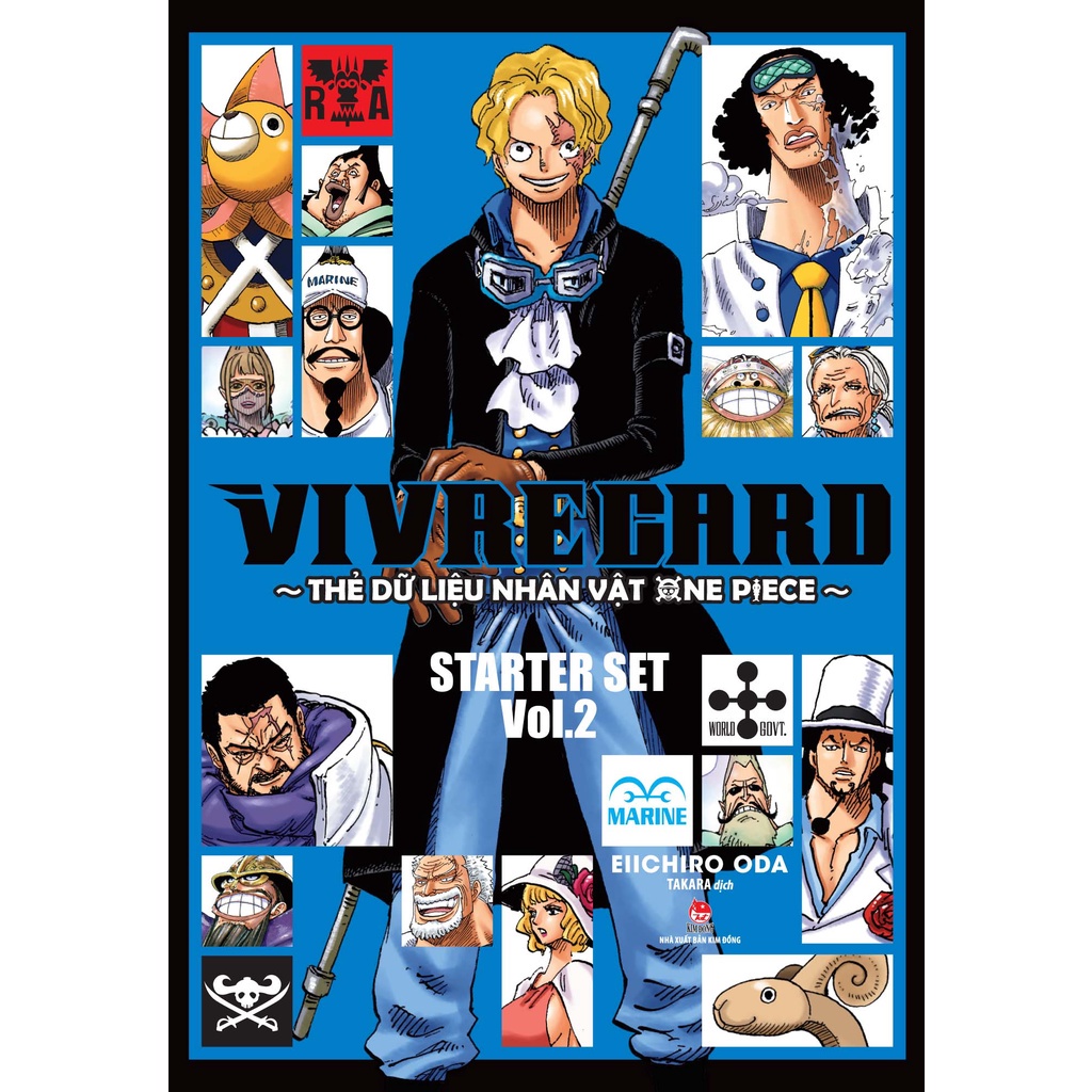 Truyện - Vivre Card - Thẻ Dữ Liệu Nhân Vật One Piece Starter Set Tập 2