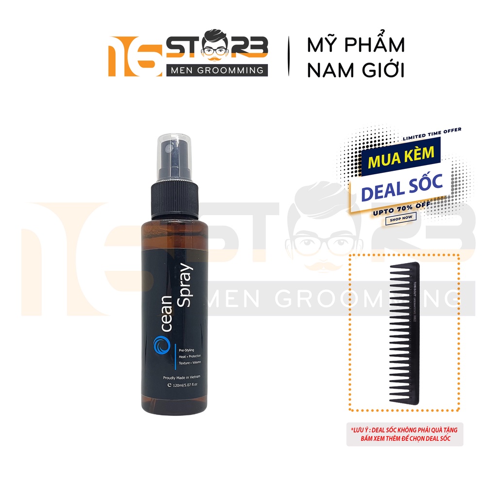 Xịt tạo phồng tóc Pre-Styling Ocean Spray 32/120ml