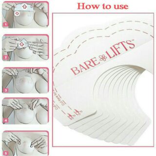 Bộ 10 miếng dán nâng ngực