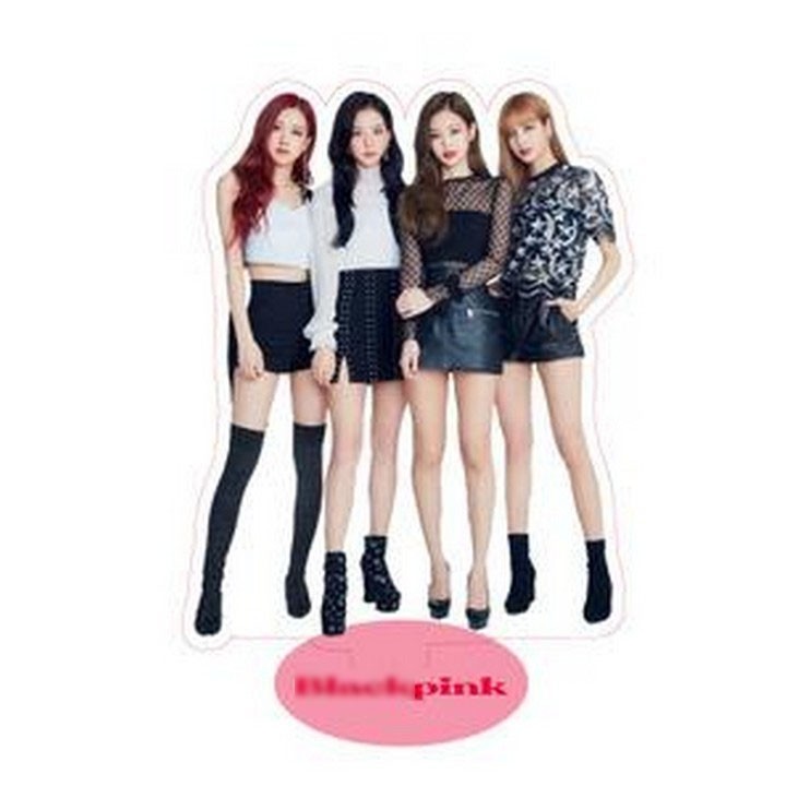 Standee Blackpink Jennie Lisa Jisoo Rose ảnh đứng in hình thần tượng mica acrylic