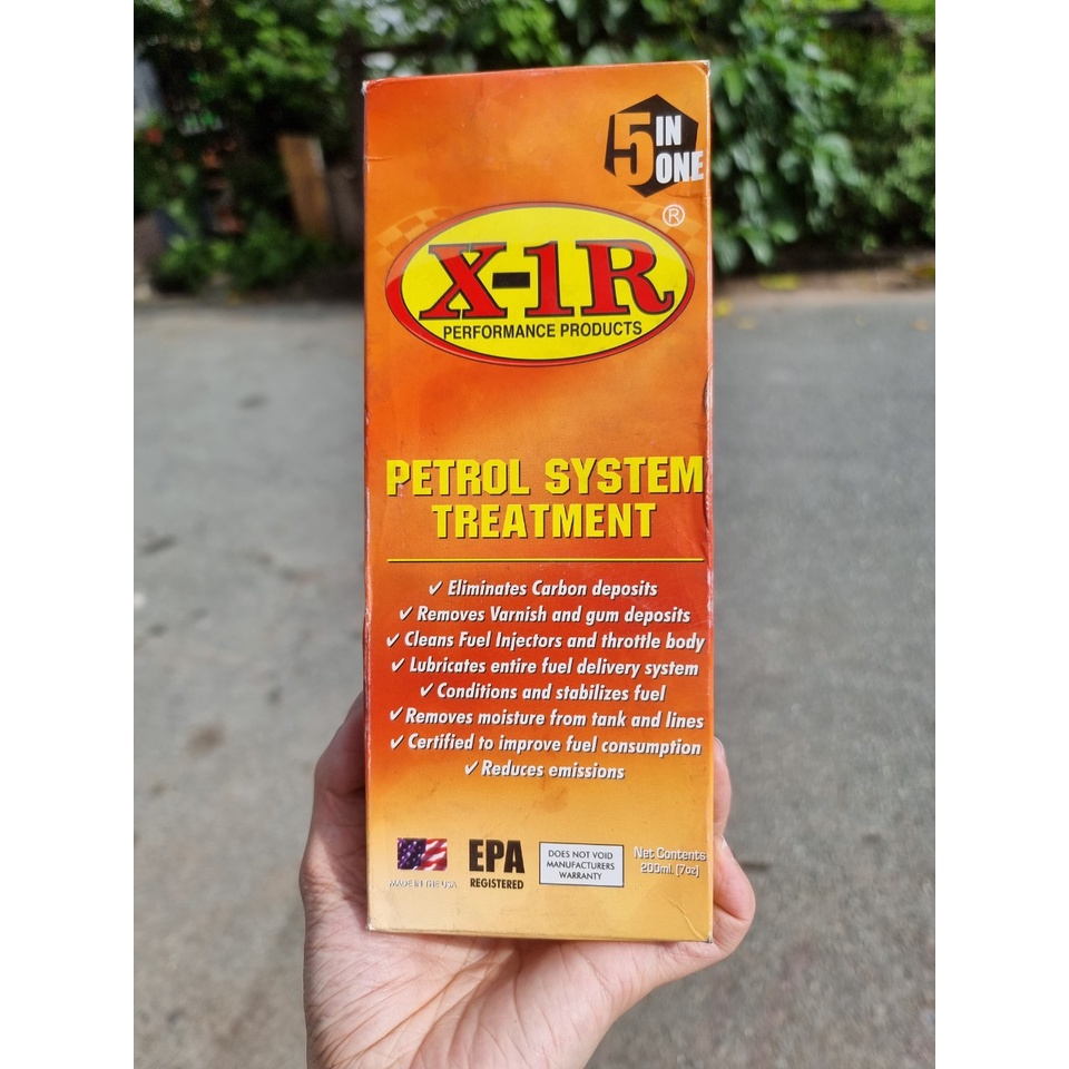 Dung dịch vệ sinh buồng đốt và kim phun chính hãng X-1R