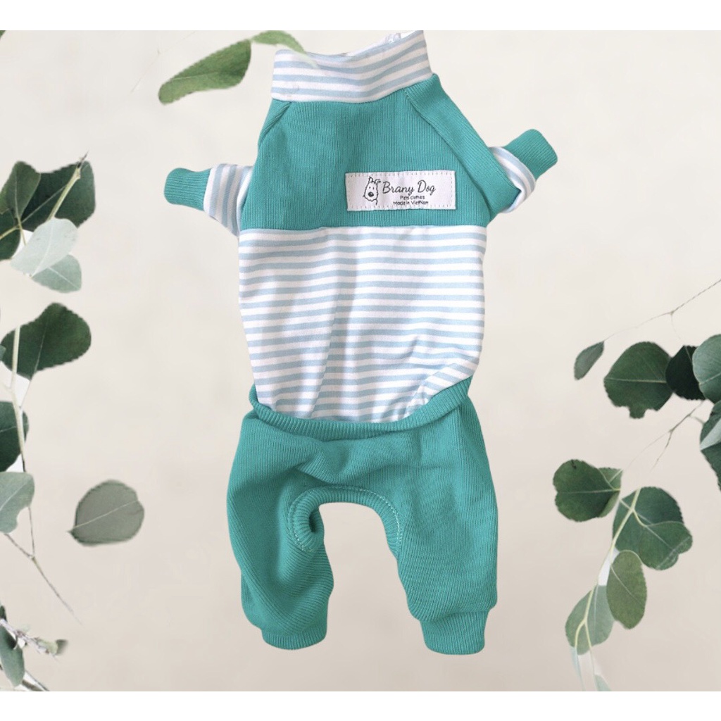 Bộ Jumsuite thể thao cho cún. Quần áo thú cưng, quần áo cho chó mèo.