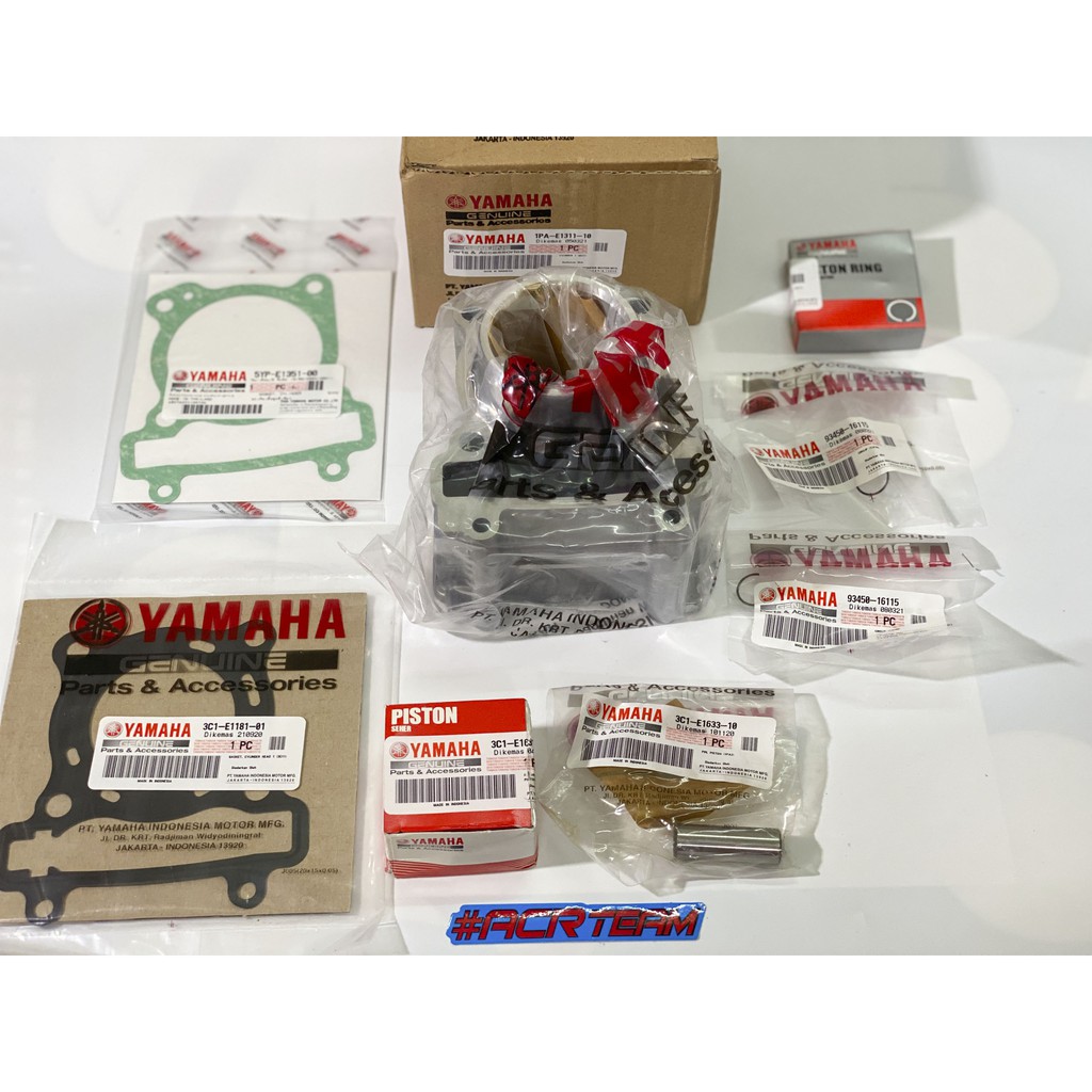 FULL Bộ Lòng Trái Vixion 57mm - Exciter 135, Exciter 150 - Chính Hãng Yamaha