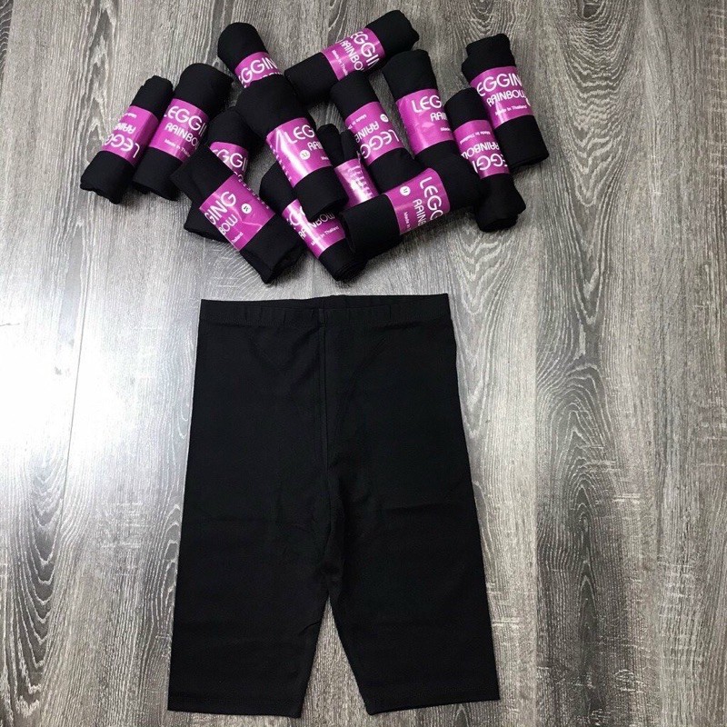 Quần Legging Lửng Choobe Cạp Chun Vải Cao Cấp Thun Ngố Nữ Co Giãn Tốt Dáng Ôm GiGiHouse-QLegging | BigBuy360 - bigbuy360.vn