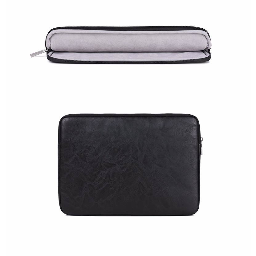 Túi chống sốc Laptop Macbook CanvasArtisan da đen lịch lãm 2020 (chính hãng)