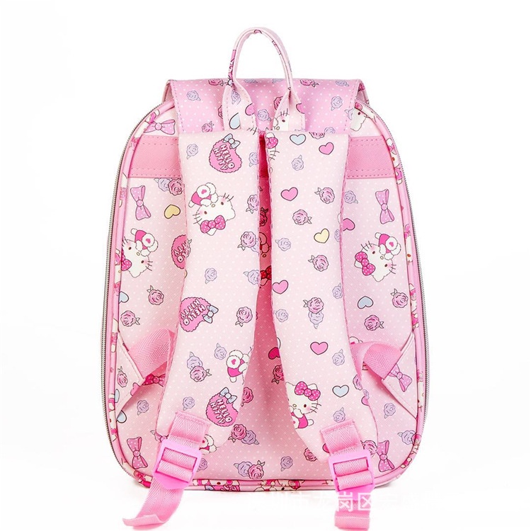 Balo Hello Kitty Màu Hồng Dễ Thương Cho Bé 3 - 6 Tuổi