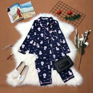 Đồ bộ lụa pijama siêu hót 2021
