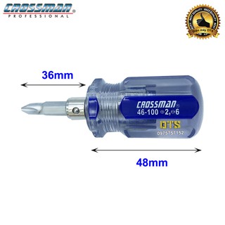 Vít dẹp và bake trở đầu ngắn Crossman 46-100