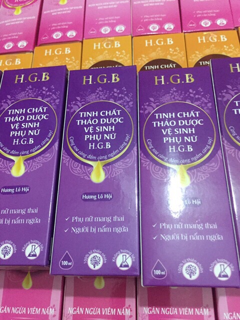 Tinh chất thảo dựợc vệ sinh phụ nữ HGB -viện phụ sản khuyên dùng