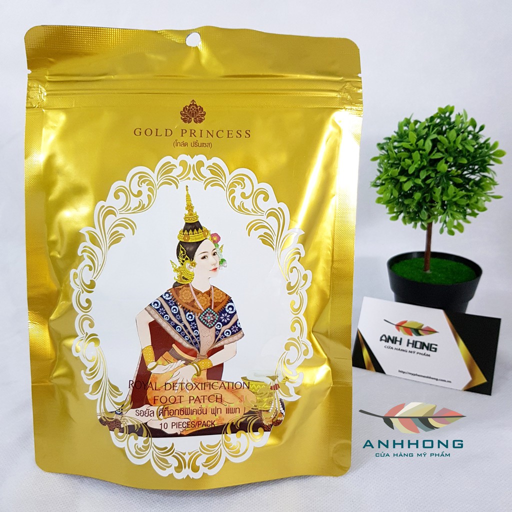 Miếng dán thải độc chân Gold Princess Royal