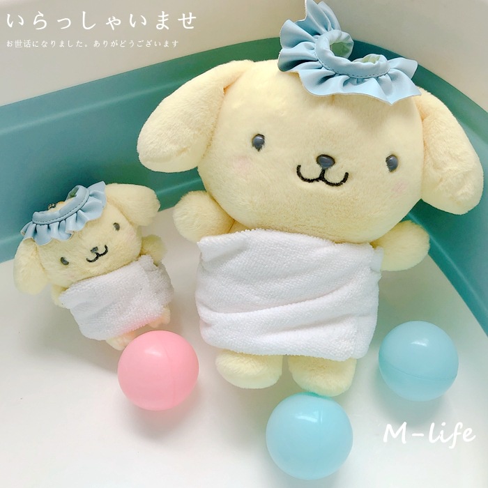 Sanrio Móc Khóa Búp Bê Nhồi Bông Dễ Thương