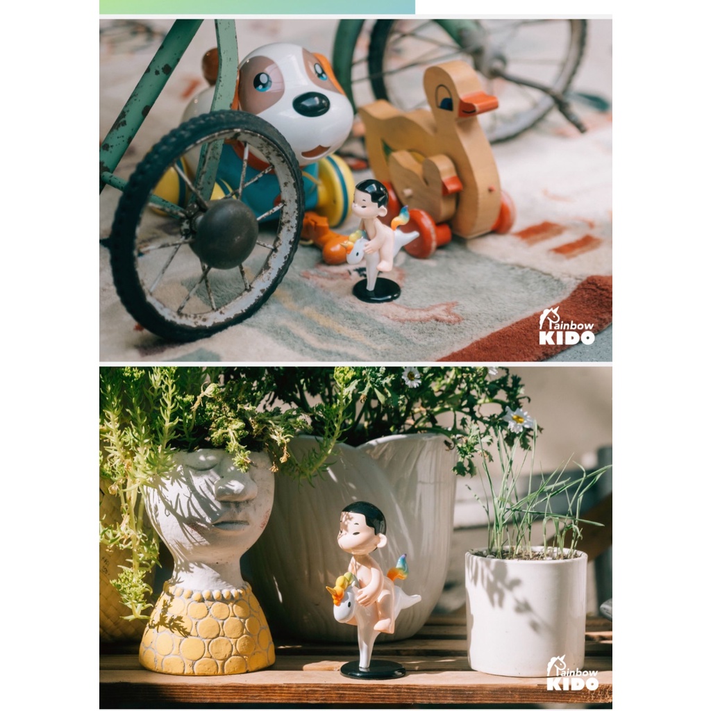 Búp Bê Kido Origins Màu Cầu Vồng Dễ Thương