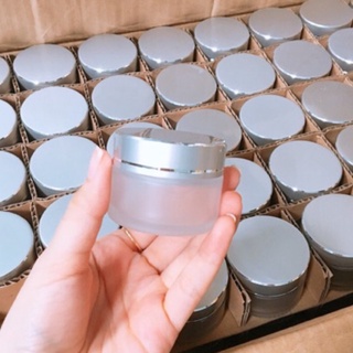 Hũ kem thuỷ tinh mờ 5g, 10g 20g, 30g, 50g