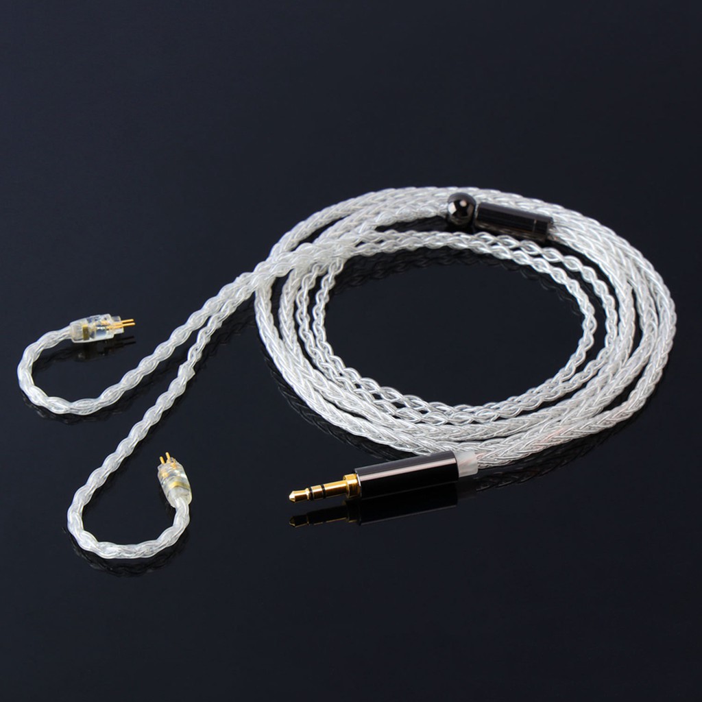 Dây Cáp Tai Nghe Mạ Bạc Zsn / Zst / Zs10 / As10 / Es3