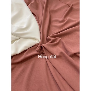 Vải đũi lụa tằm trơn